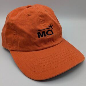 Rare Vintage MCI Orange Hat – Adjustable RCC Koozie Cap